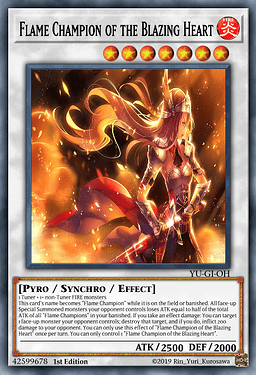 Flame Champion of the Blazing Heart