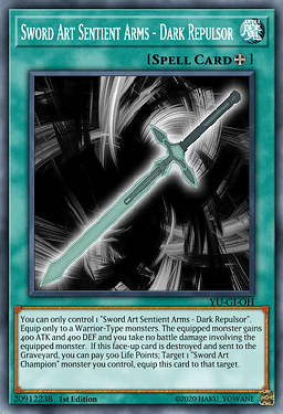 Sword Art Sentient Arms - Dark Repulsor